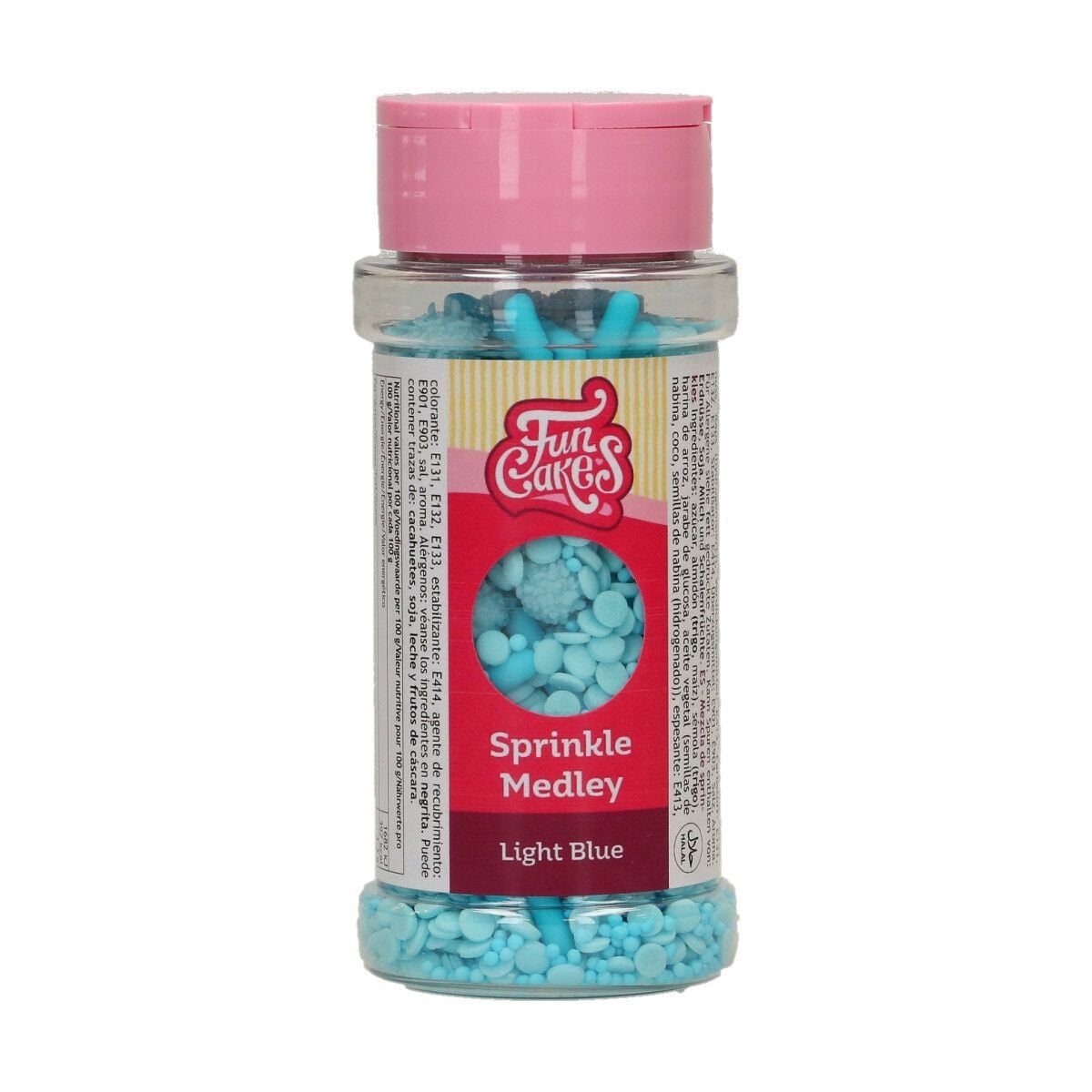 Confettis en sucre - Medley Bleu Clair
