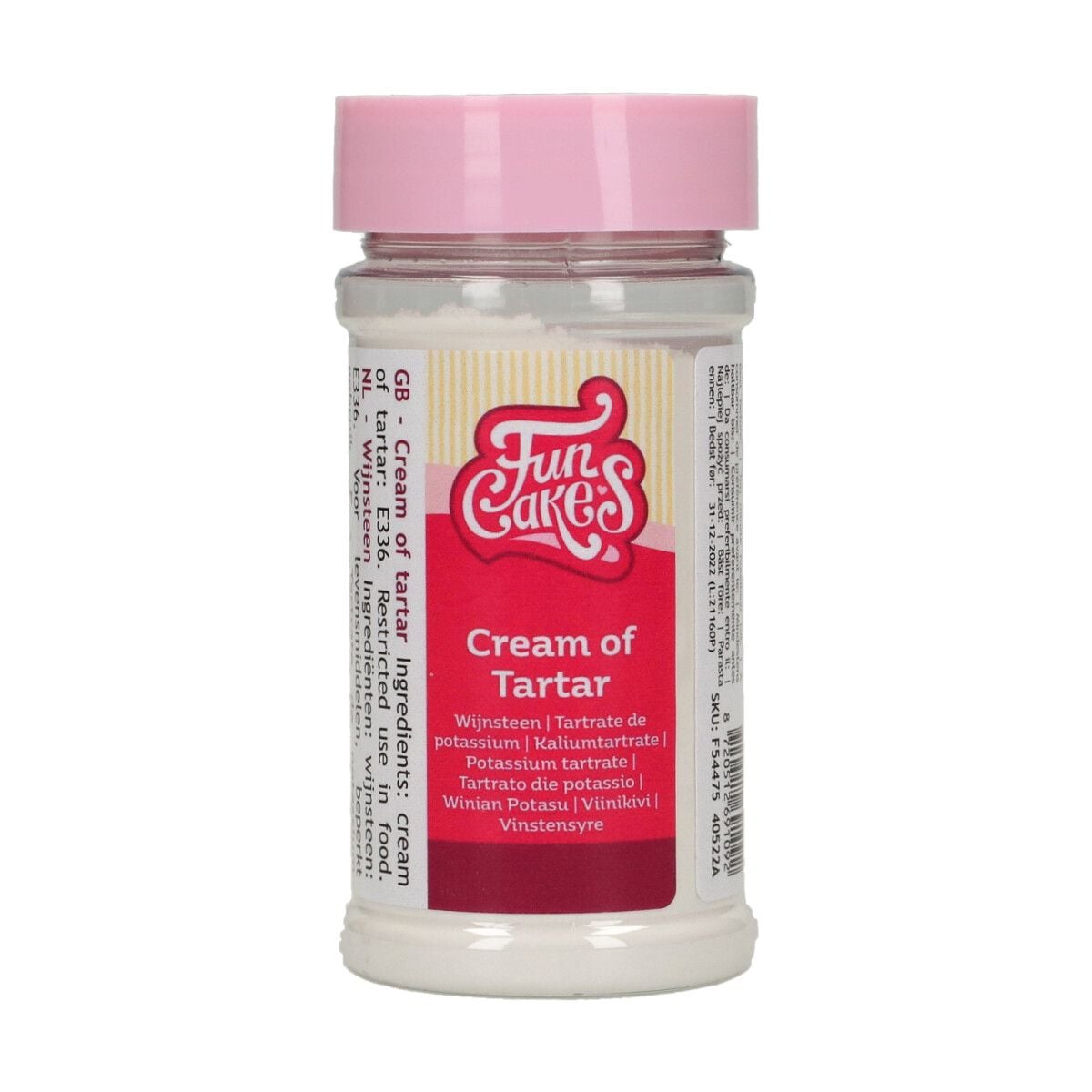 Tartrate de potassium (80g)
