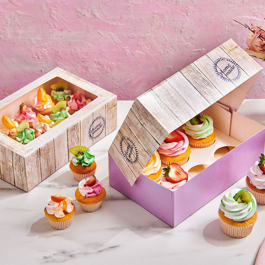 Boîte à cupcakes Pure (3pcs)