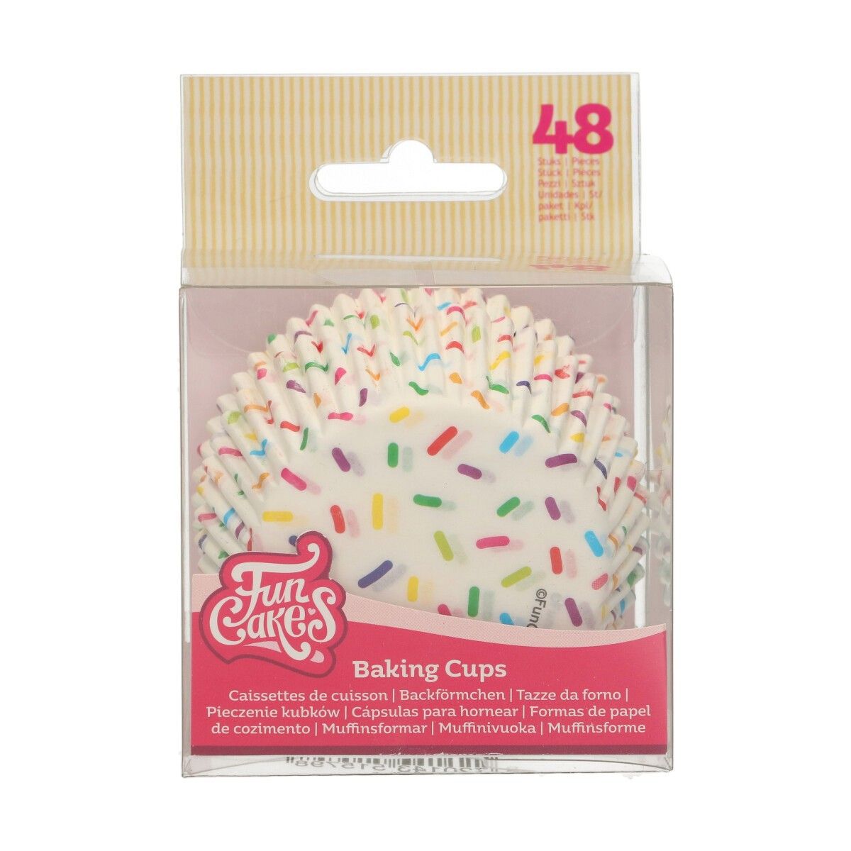 Caissettes à cupcakes - Paillettes (48pcs)