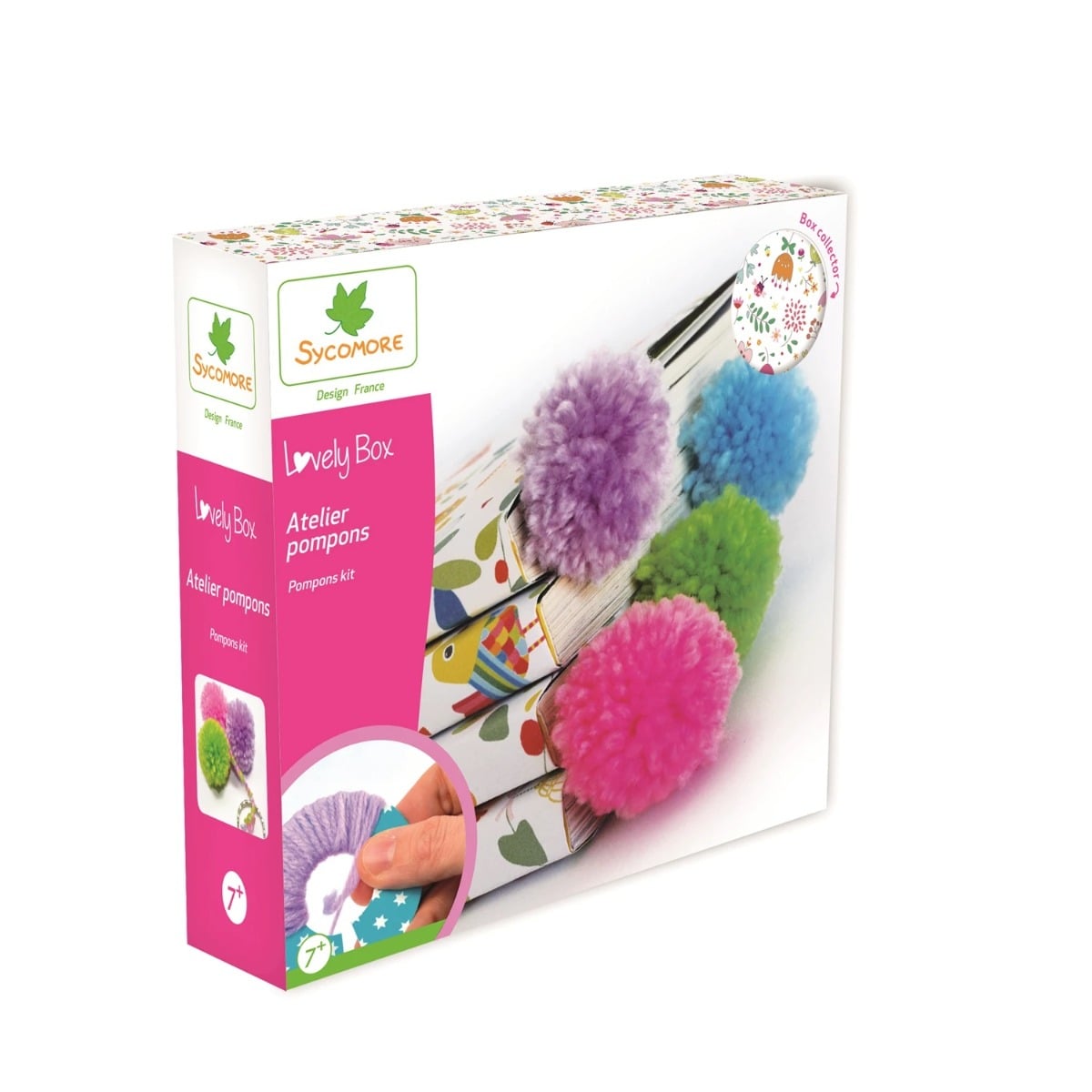 Lovely Box S Pompons (Fr-De-It)