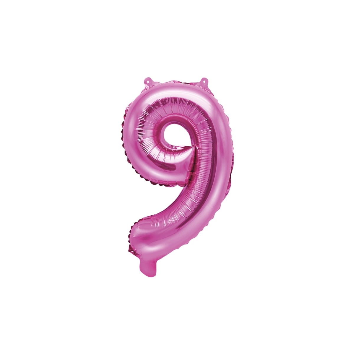 Ballon Chiffre Alu 35cm Rose - 9