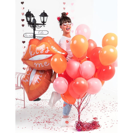Ballon alu - Lèvre Kiss Me (86cm)