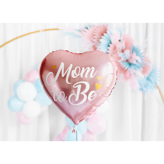 Ballon Alu Mom to Be - rose (35cm)