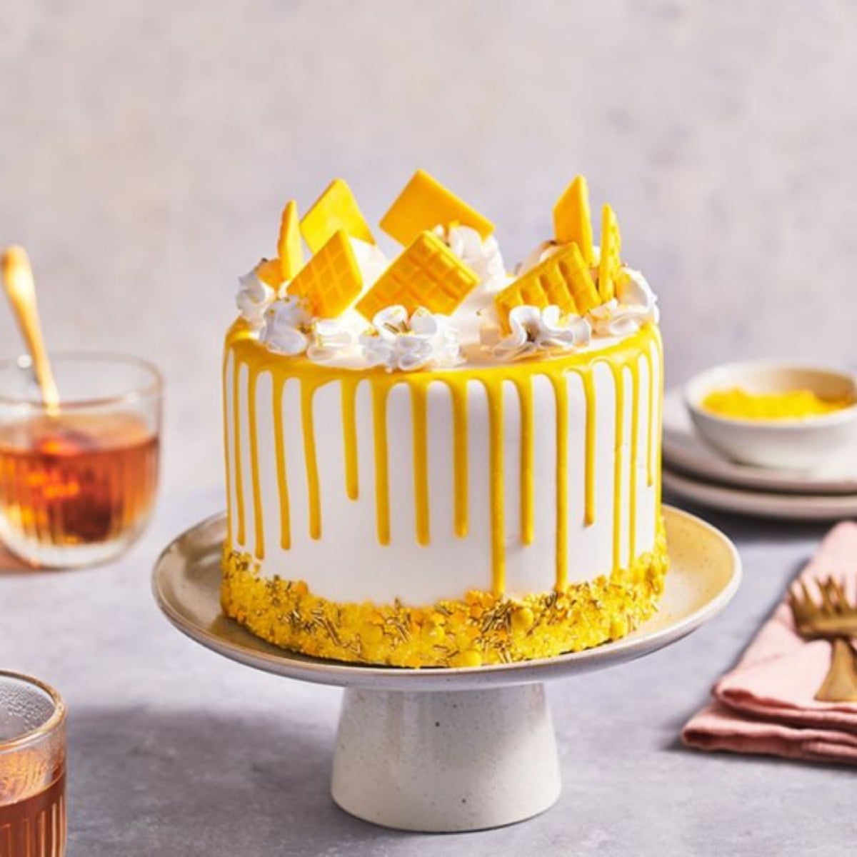 Glaçage Jaune - Drip cake (180g)