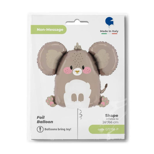 Ballon alu - Souris (66cm)