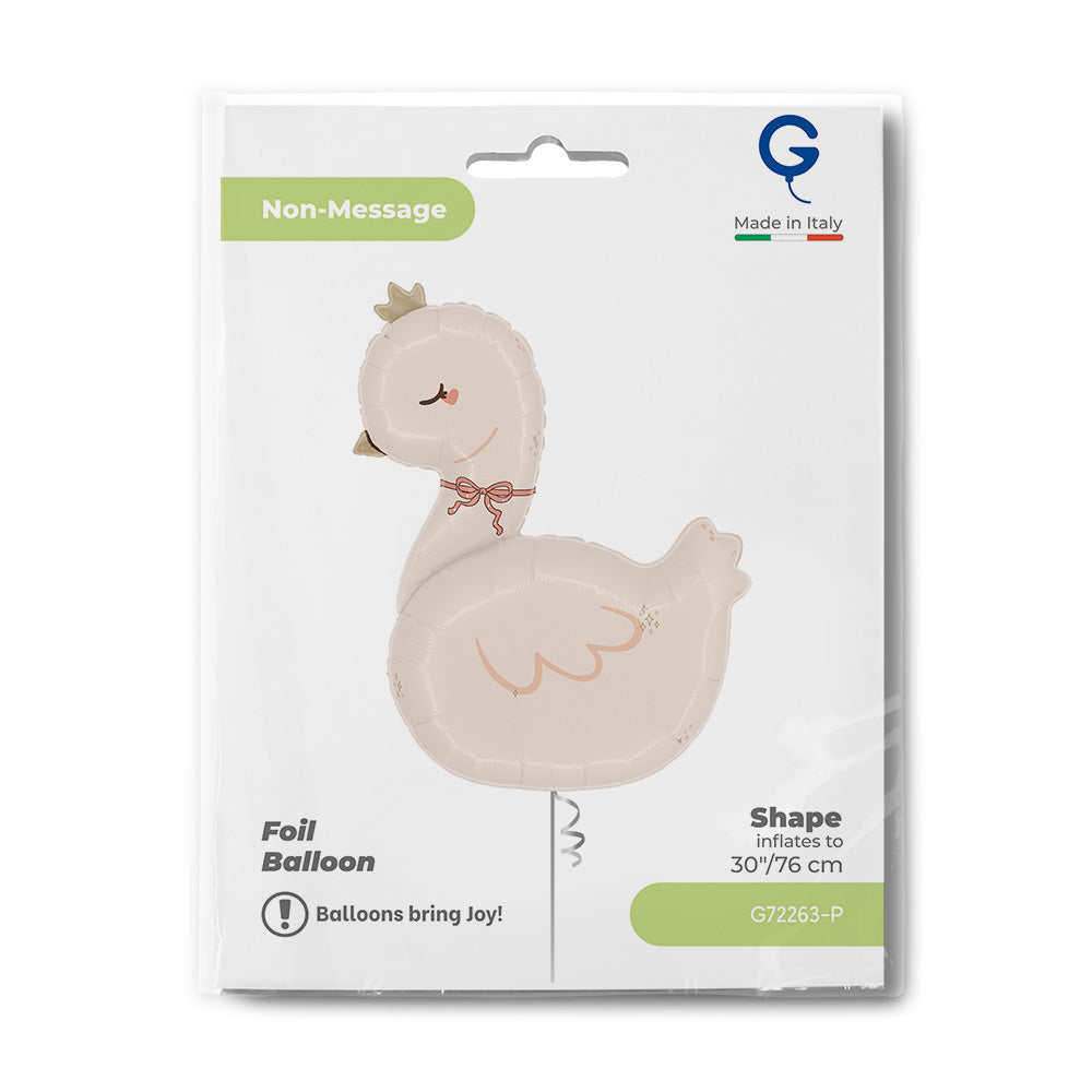 Ballon alu Cygne bohème