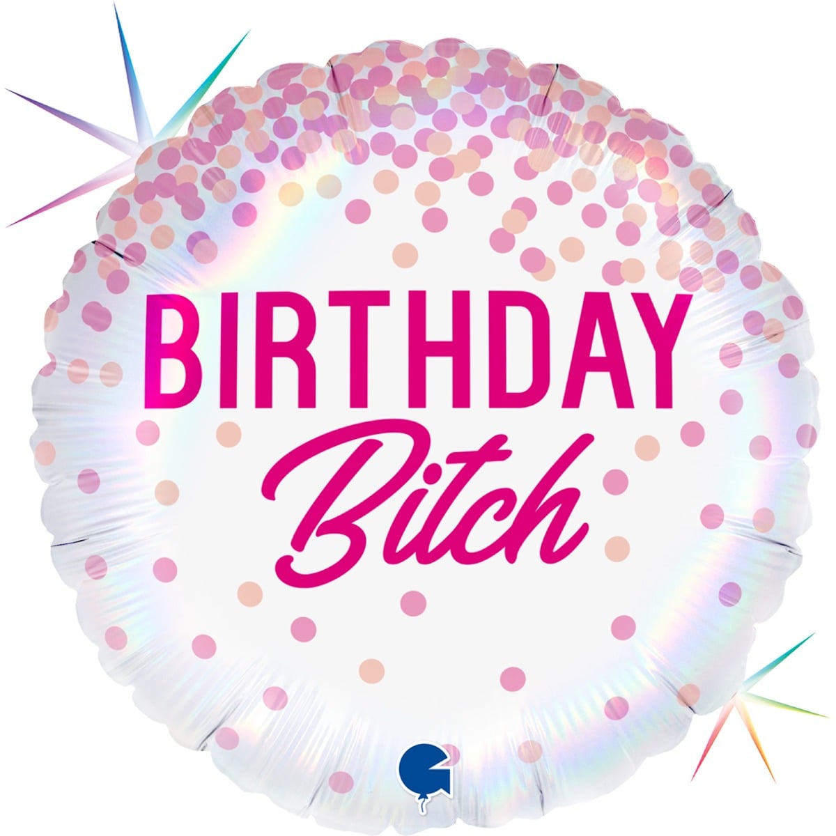 Ballon alu - Birthday Bitch