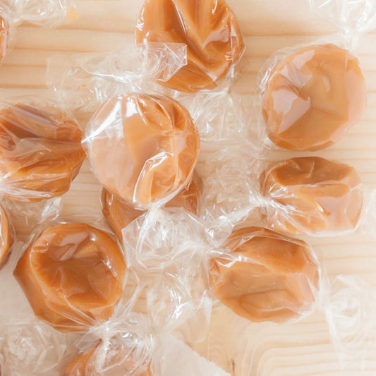 Emballage transparent pour caramels (50pcs)