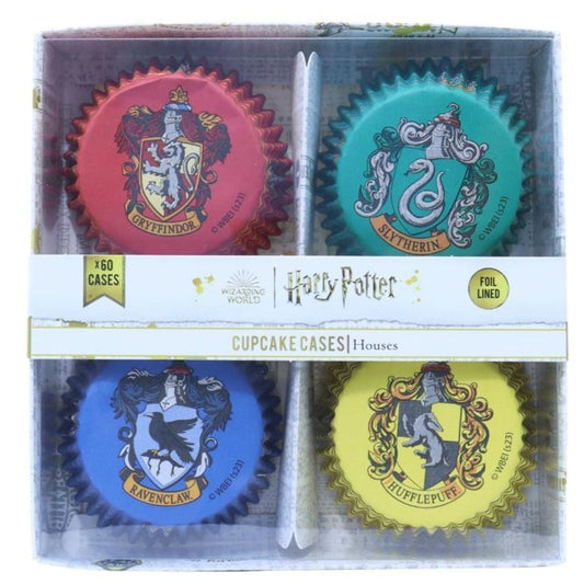 Caissettes à cupcakes - Maison de Poudlard