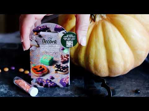 Décoration en sucre - Citrouilles