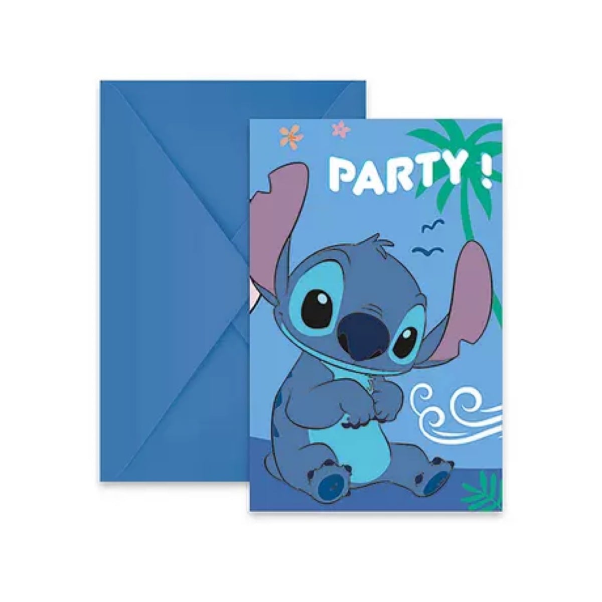 Invitations Lilo & Stitch (6pcs)