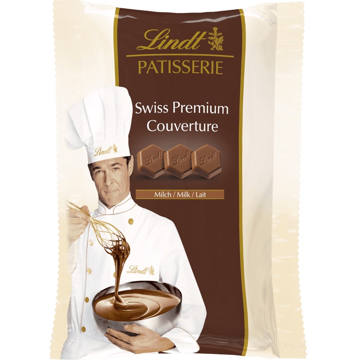 Lindt - Chocolat au Lait de couverture (500gr)