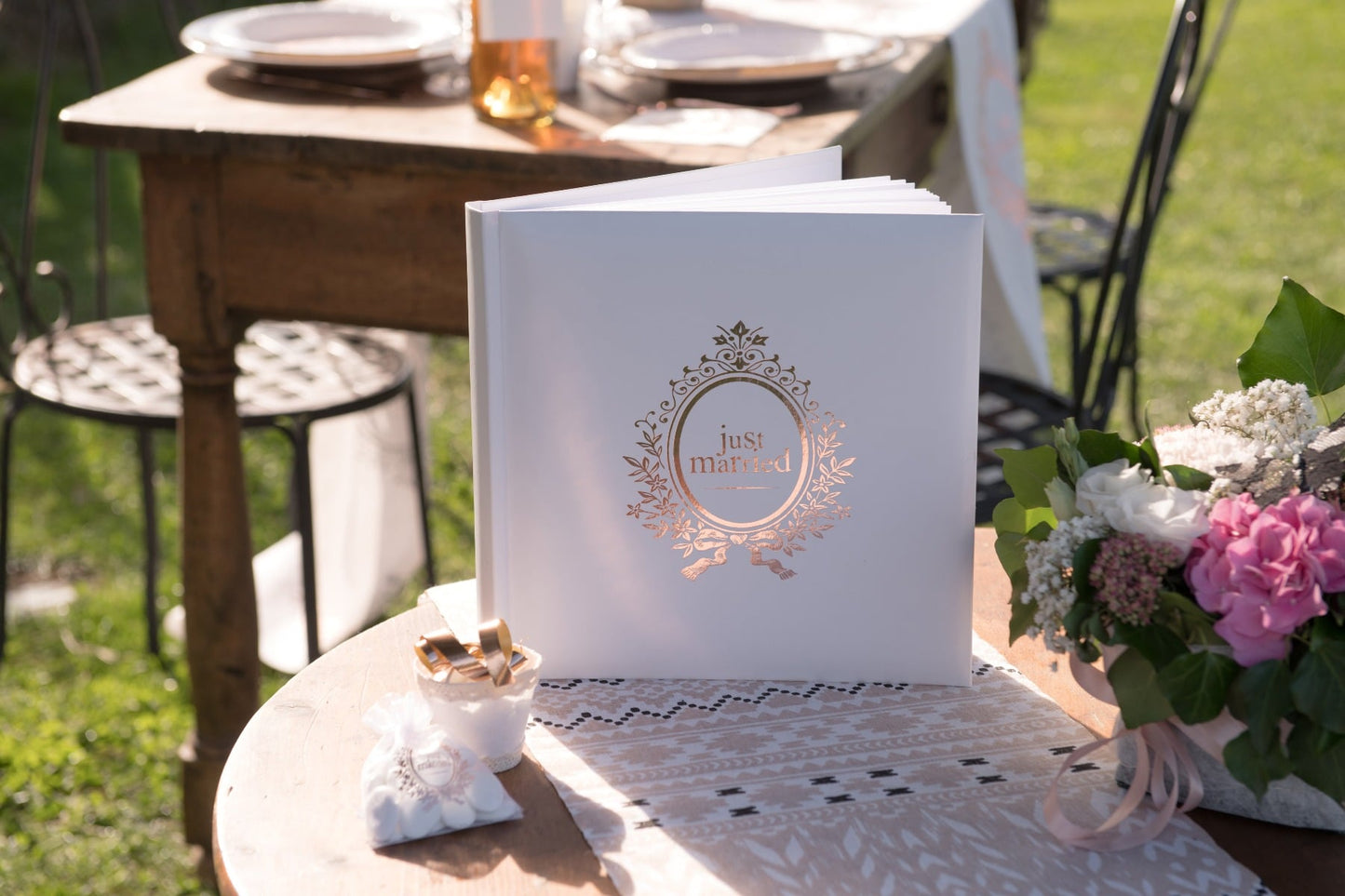 Livre d'Or "Just Married" - RoseGold