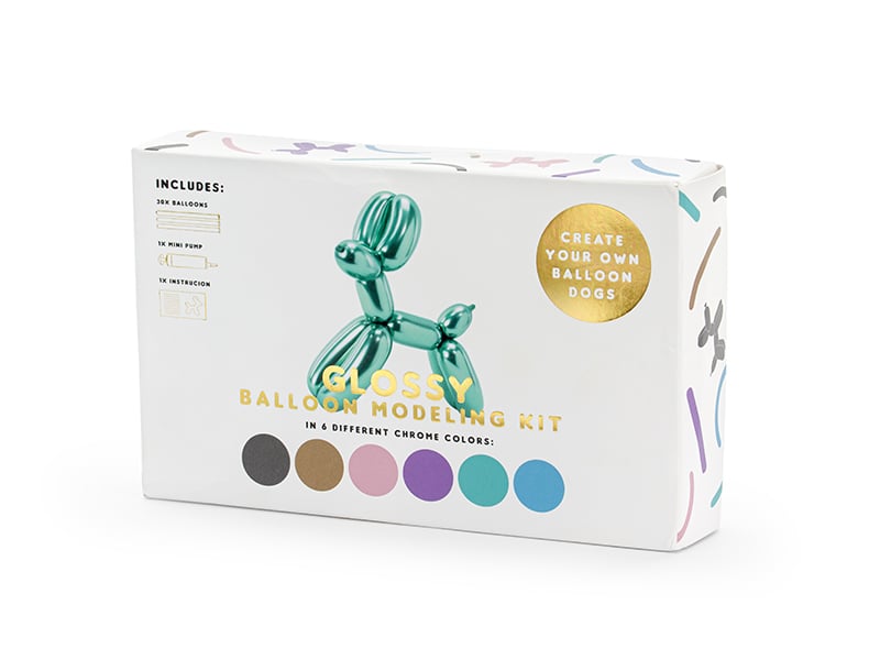 Kit de ballons de modelage - Brillant