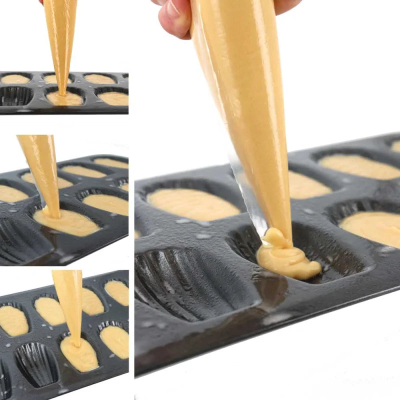 Patisdecor Moule à mini madeleines (20 empreintes)