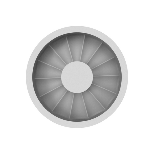 Silikomart Moule Grazia en silicone gris (ø22 cm)