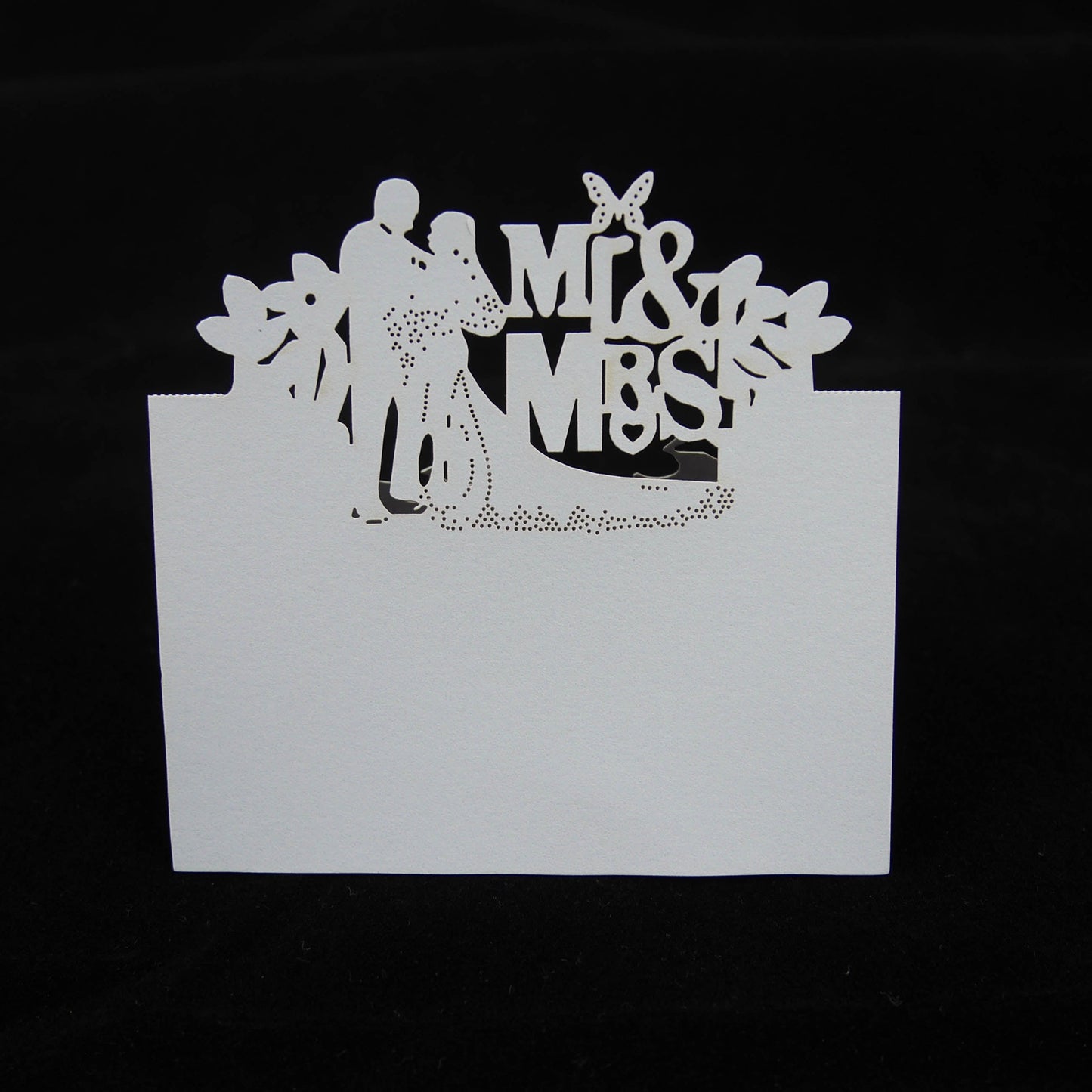 Carte marque place - Mr & Mrs