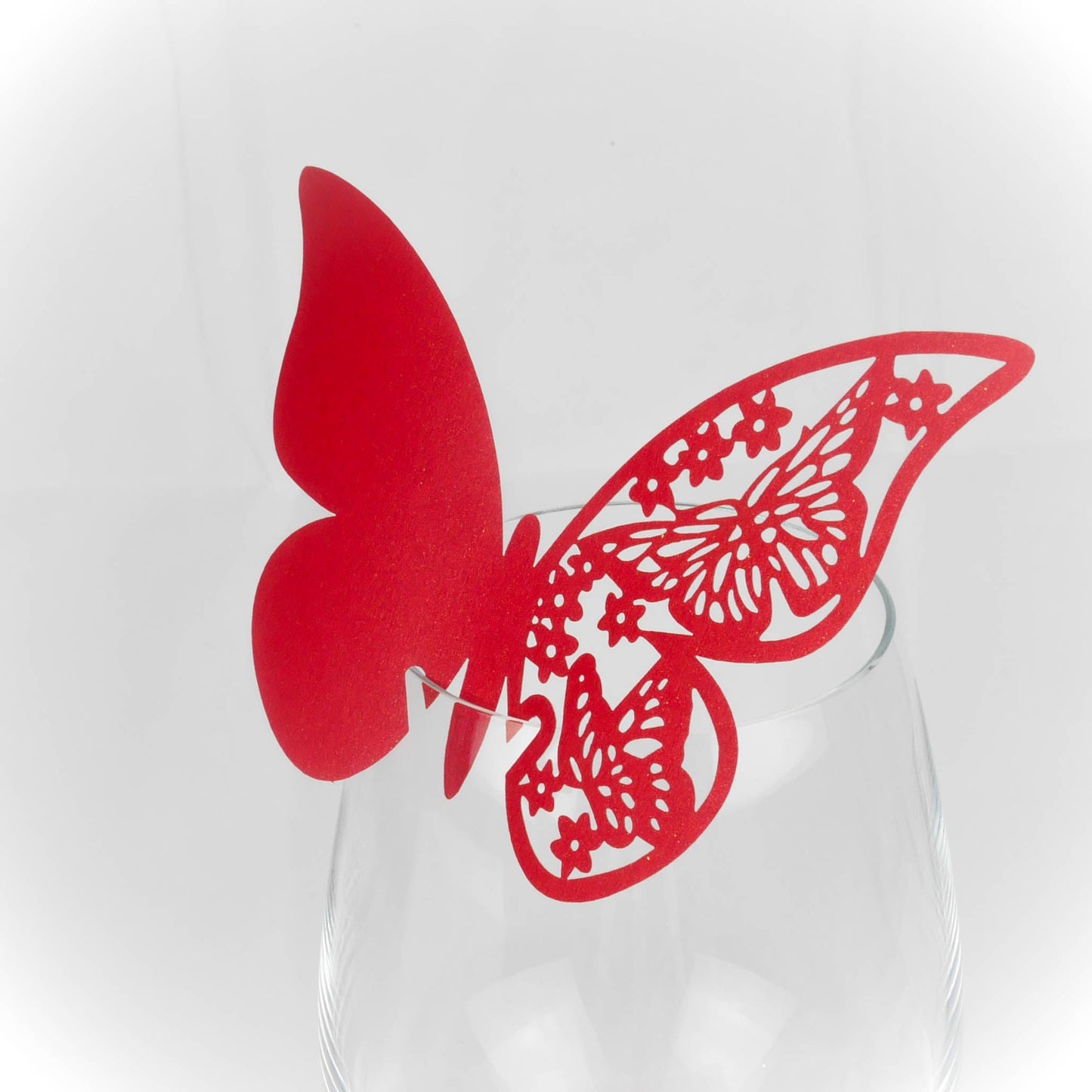 Marque place Papillon Rouge (10 pcs)