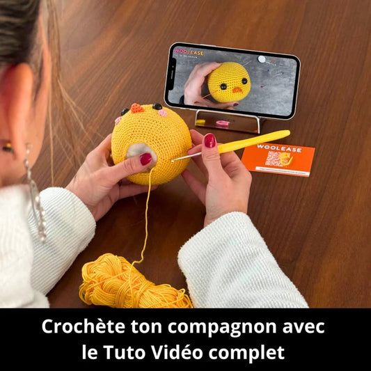 Mywoolease Kit Crochet Piou Piou Le Poussin