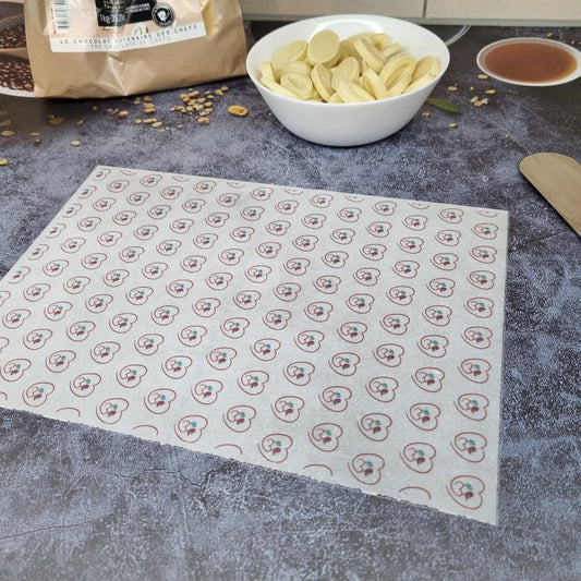 Impression transfert chocolat personnalisée - Feuille A4