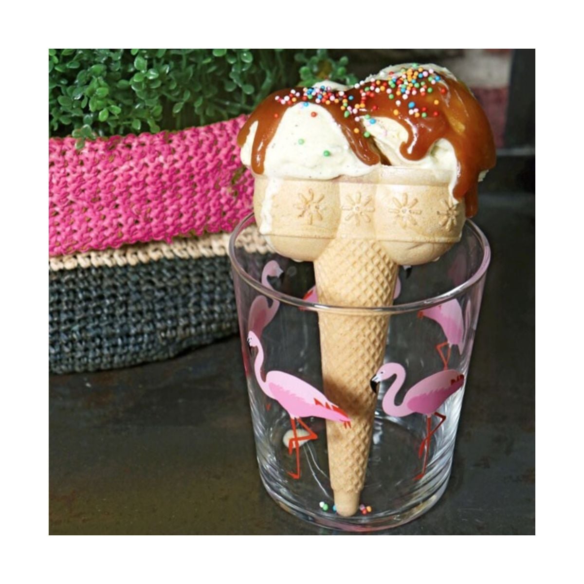 Cornets à glace 2 boules