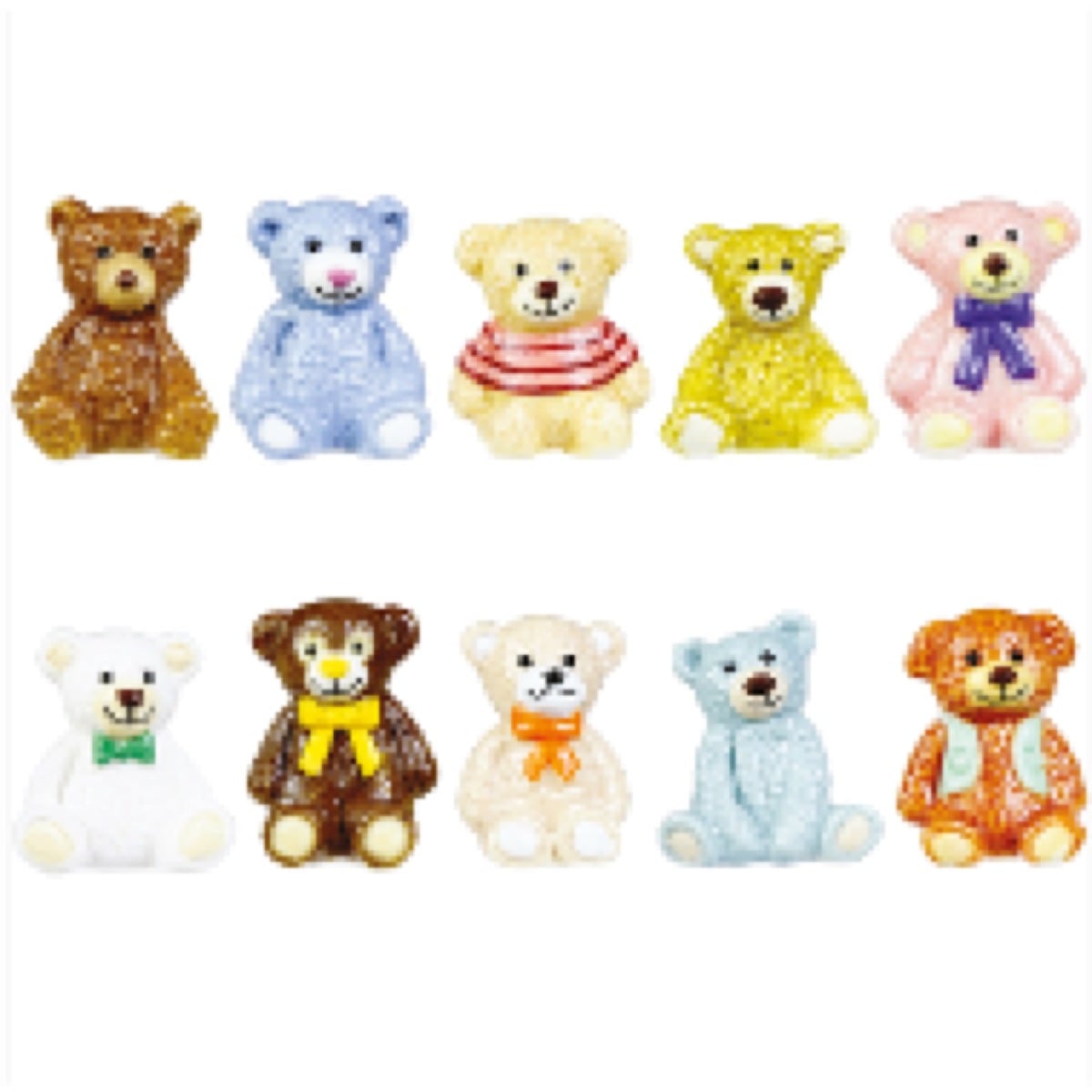 Fèves - Au Pays des Nounours (10pcs)