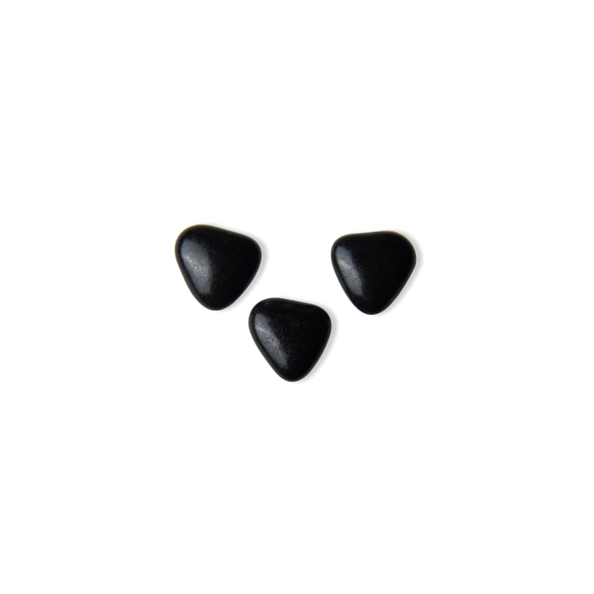 Dragées chocolat mini-coeurs Noir (250g)