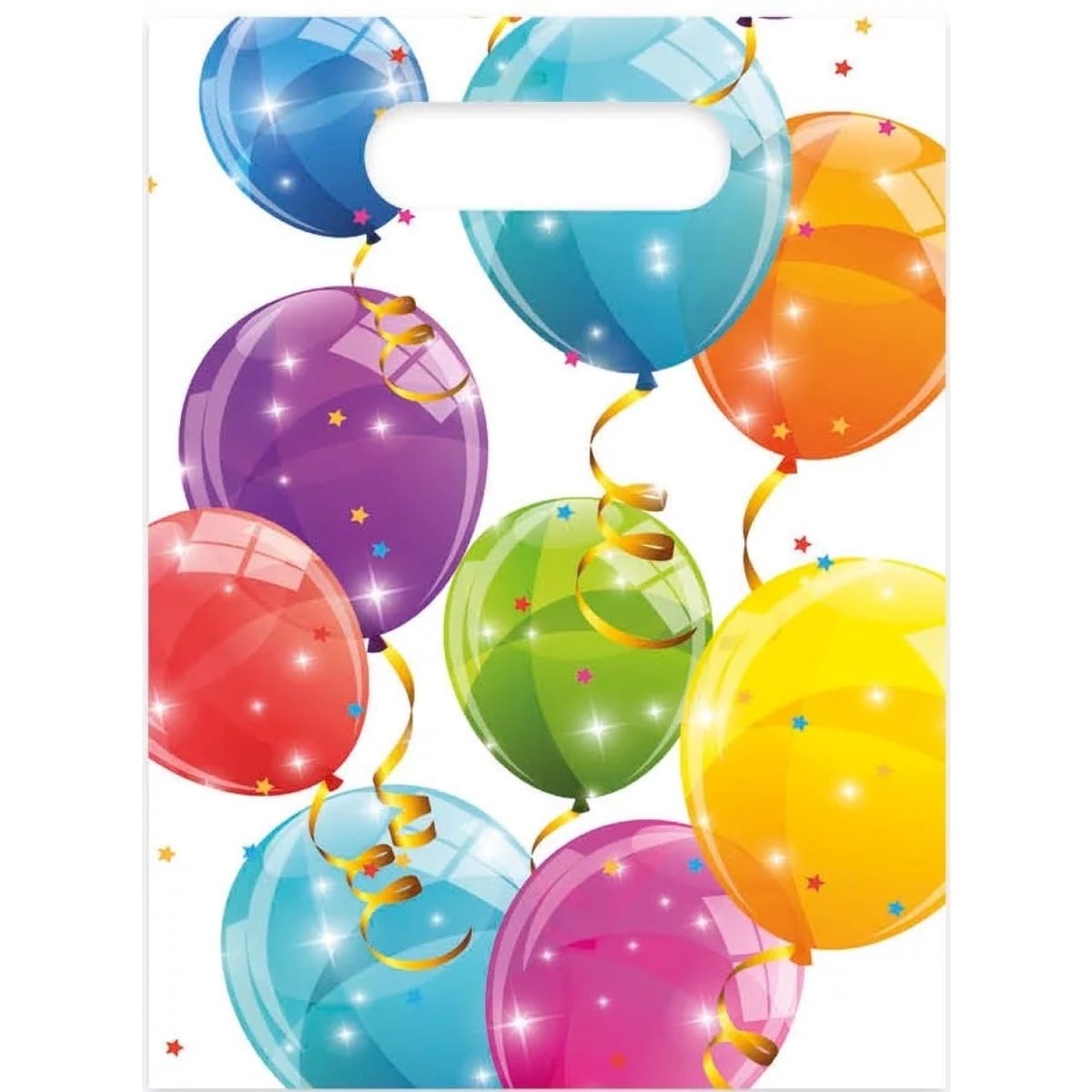 Sachets pour bonbons - Ballons (6pcs)