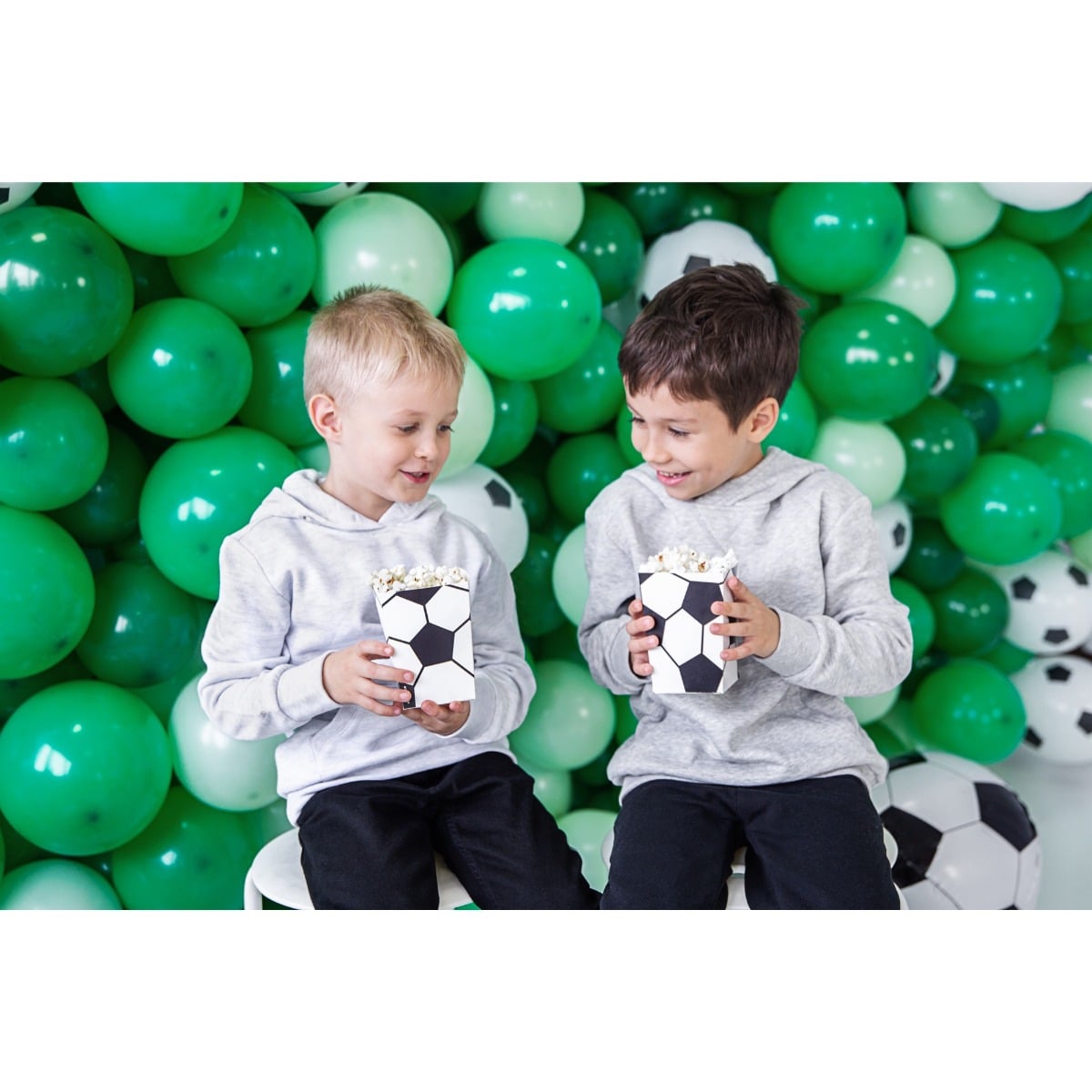 Boîte à PopCorn - Foot (6pcs)