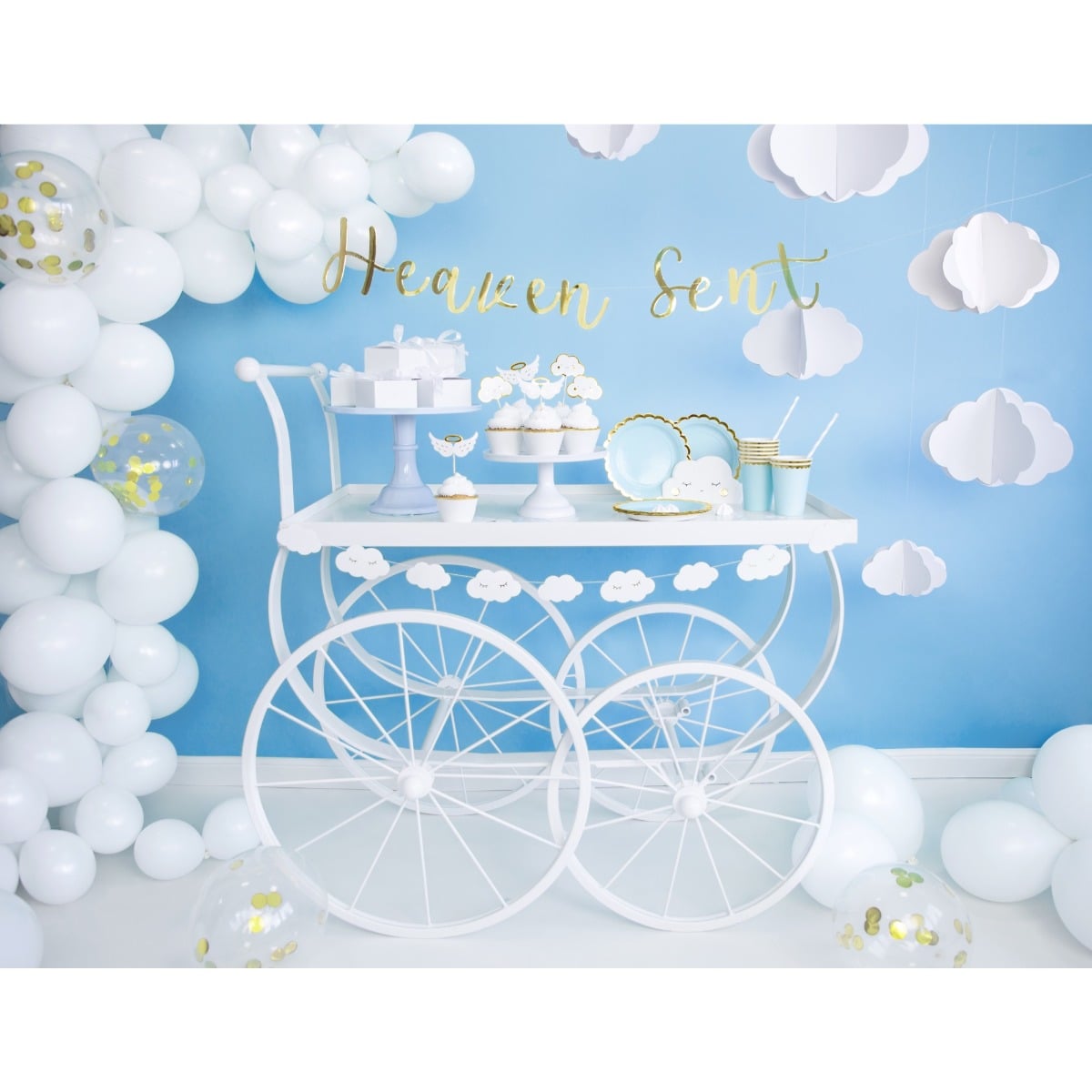 Boite à dragées - Nuage (10pcs)