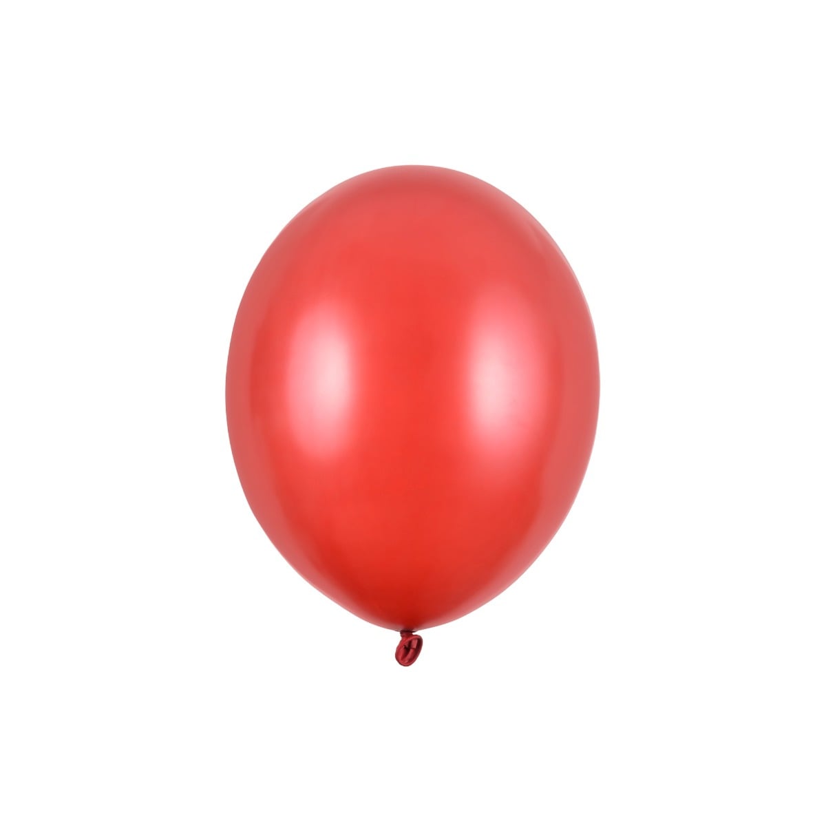 Ballons Rouge Métallisé 30cm (10 pcs)