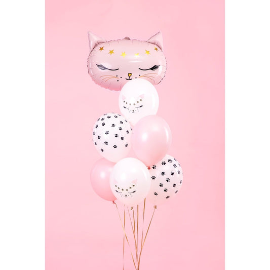 Ballons assortis - Chat (6pcs)