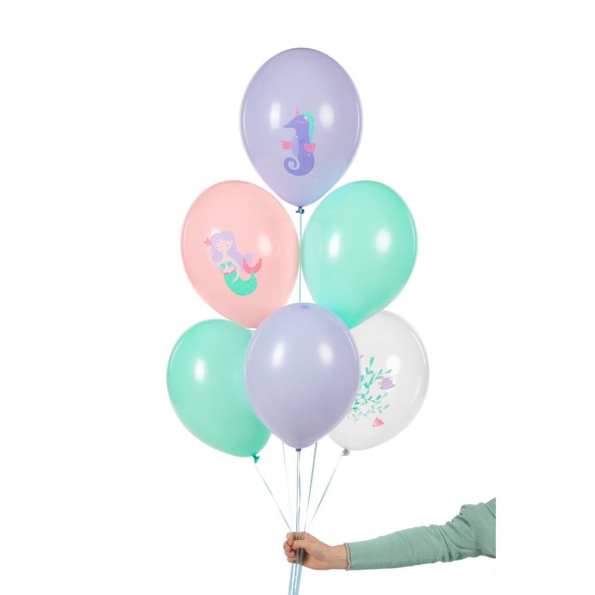 Ballon assortis - Fonds marin (50pcs)