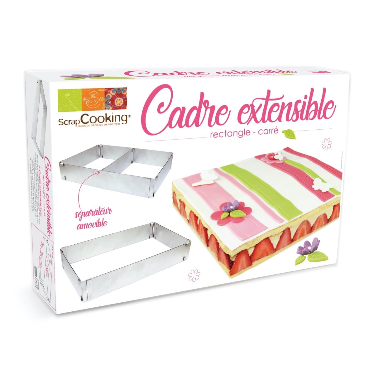 Cadre Extensible rectangle 27-52cm