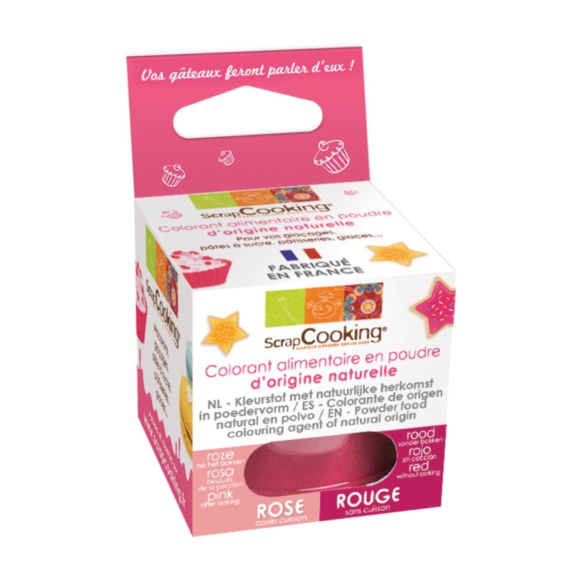 Colorant poudre - Framboise