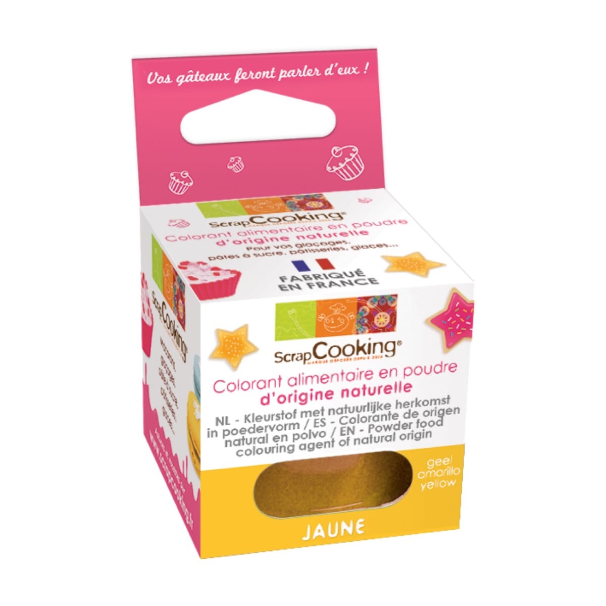 Colorant Jaune poudre naturelle (10g)