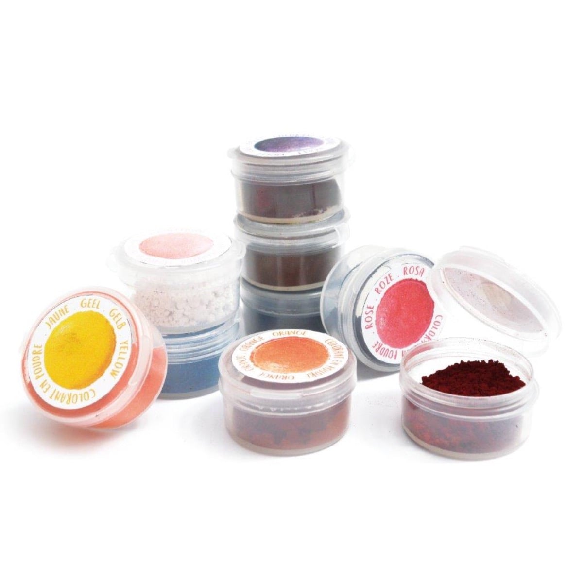 Kit 9 colorants poudre
