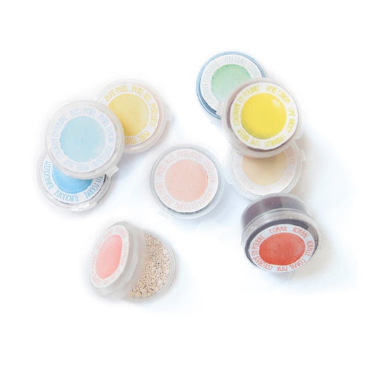 Kit - 9 colorants poudre pastel