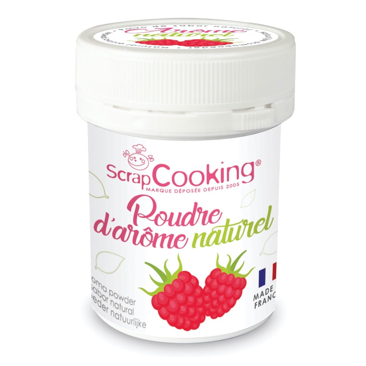 Poudre d'arôme naturel - Framboise (15g)