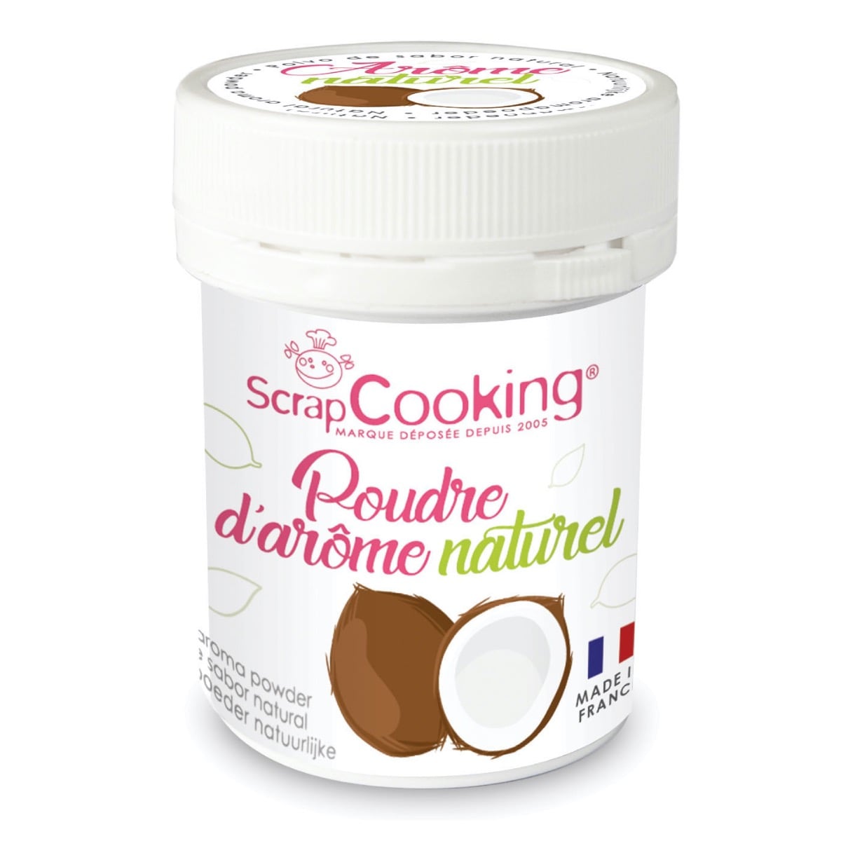 Arôme en poudre naturelle - Noix de coco