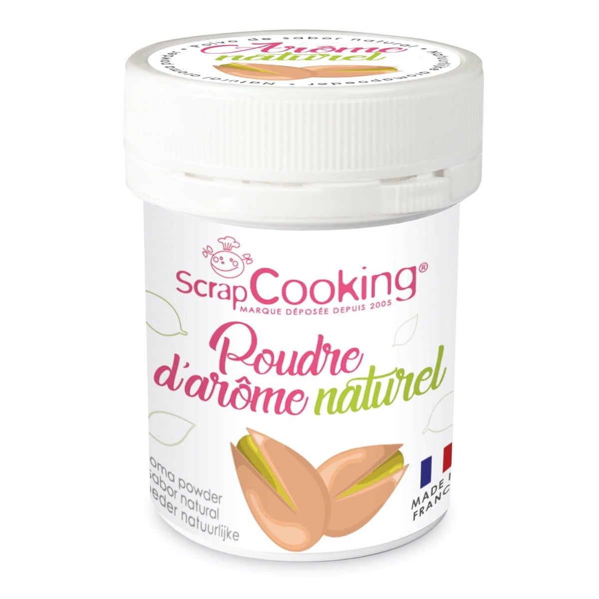 Poudre d'arôme naturel - Pistache (15g)