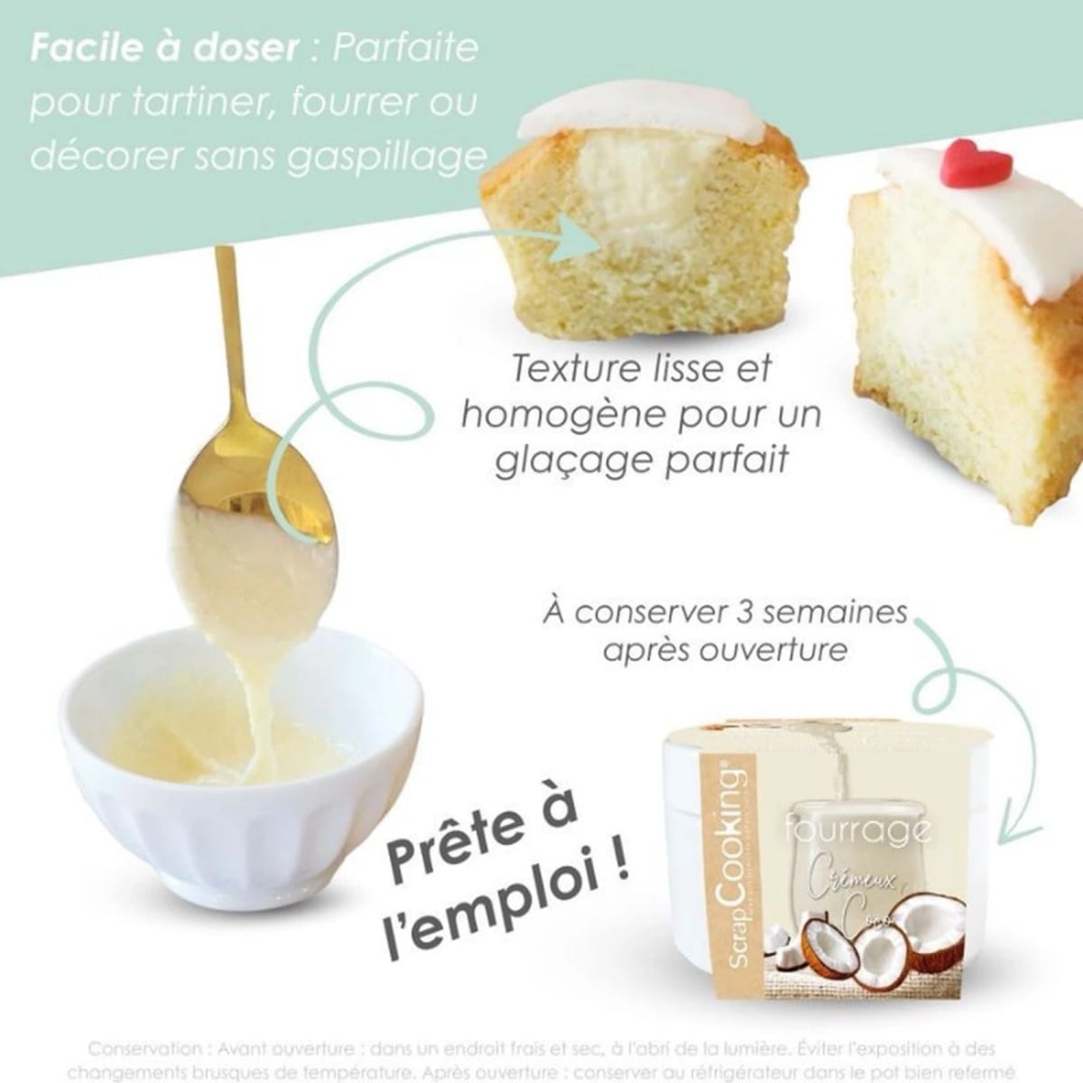 Pate De Fourrage Cremeux Coco 200G