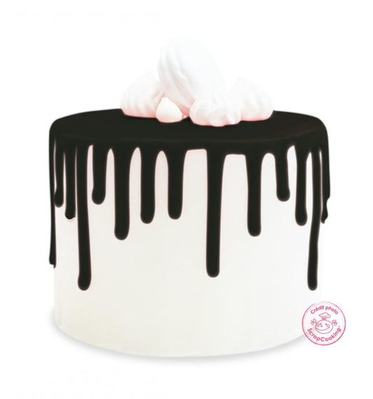 Glaçage noir - drip cake 130g