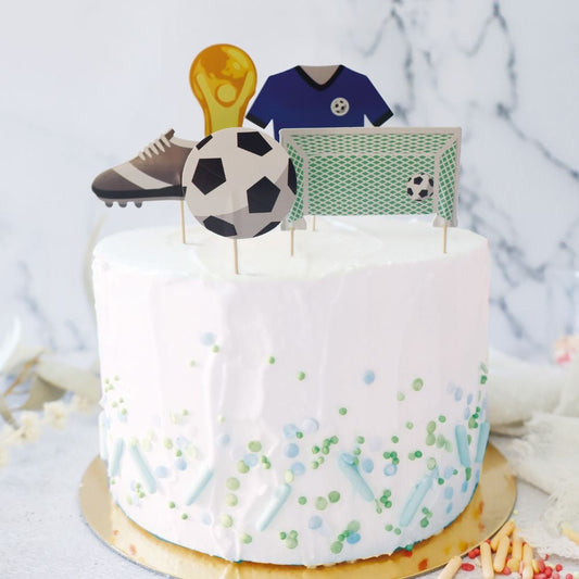 Décoration de gâteau et cupcakes - Foot