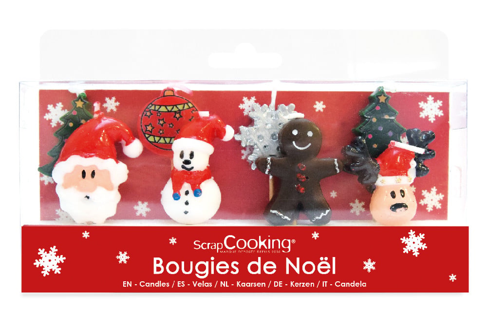 8 Bougies de Noël
