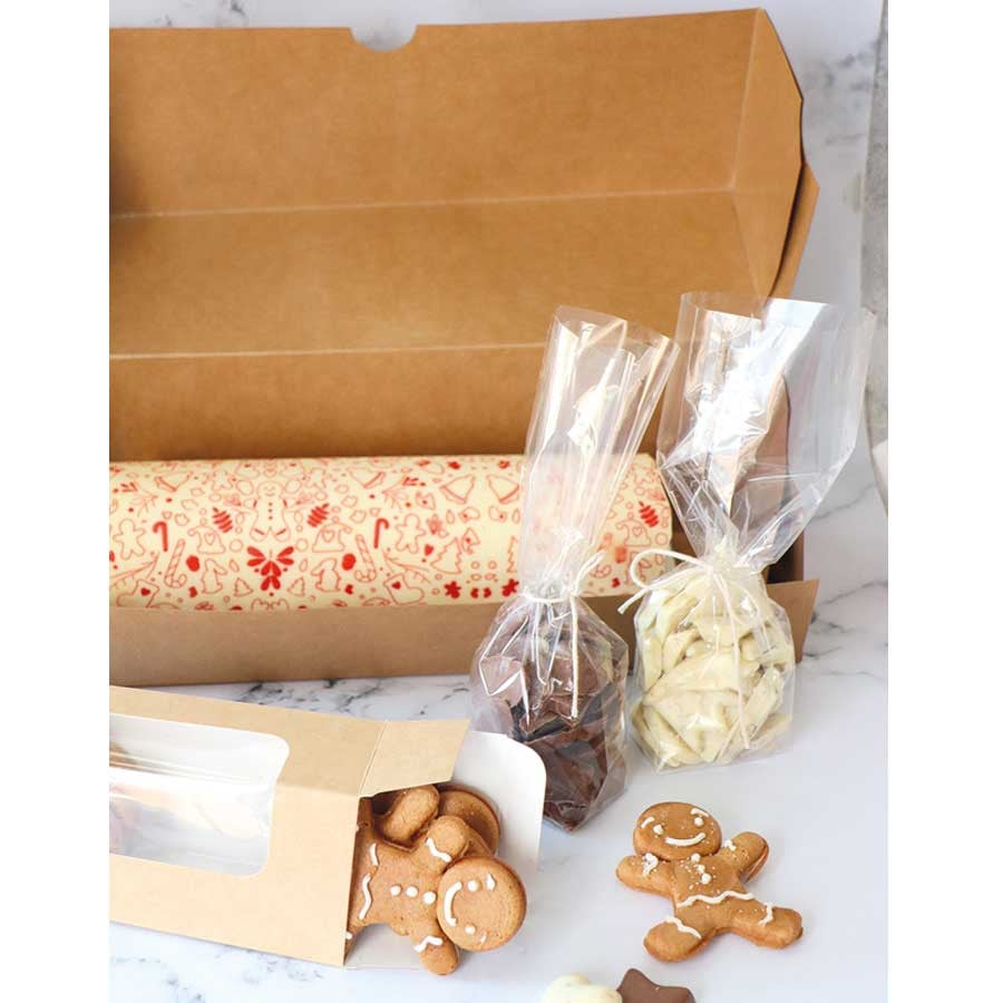 2 boites de transport pour macarons et biscuits