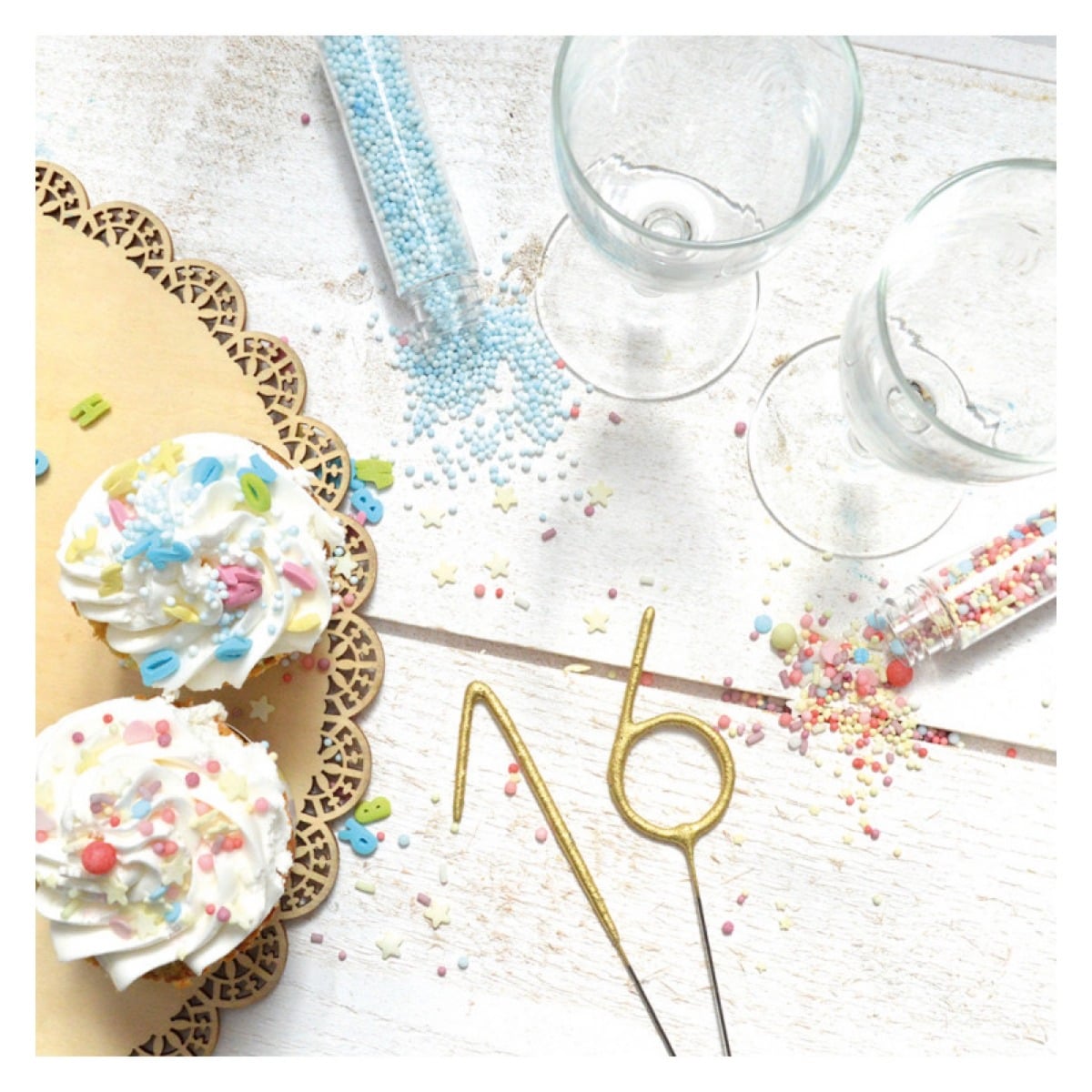 Décors sucrés - Mix Bleu (64g)