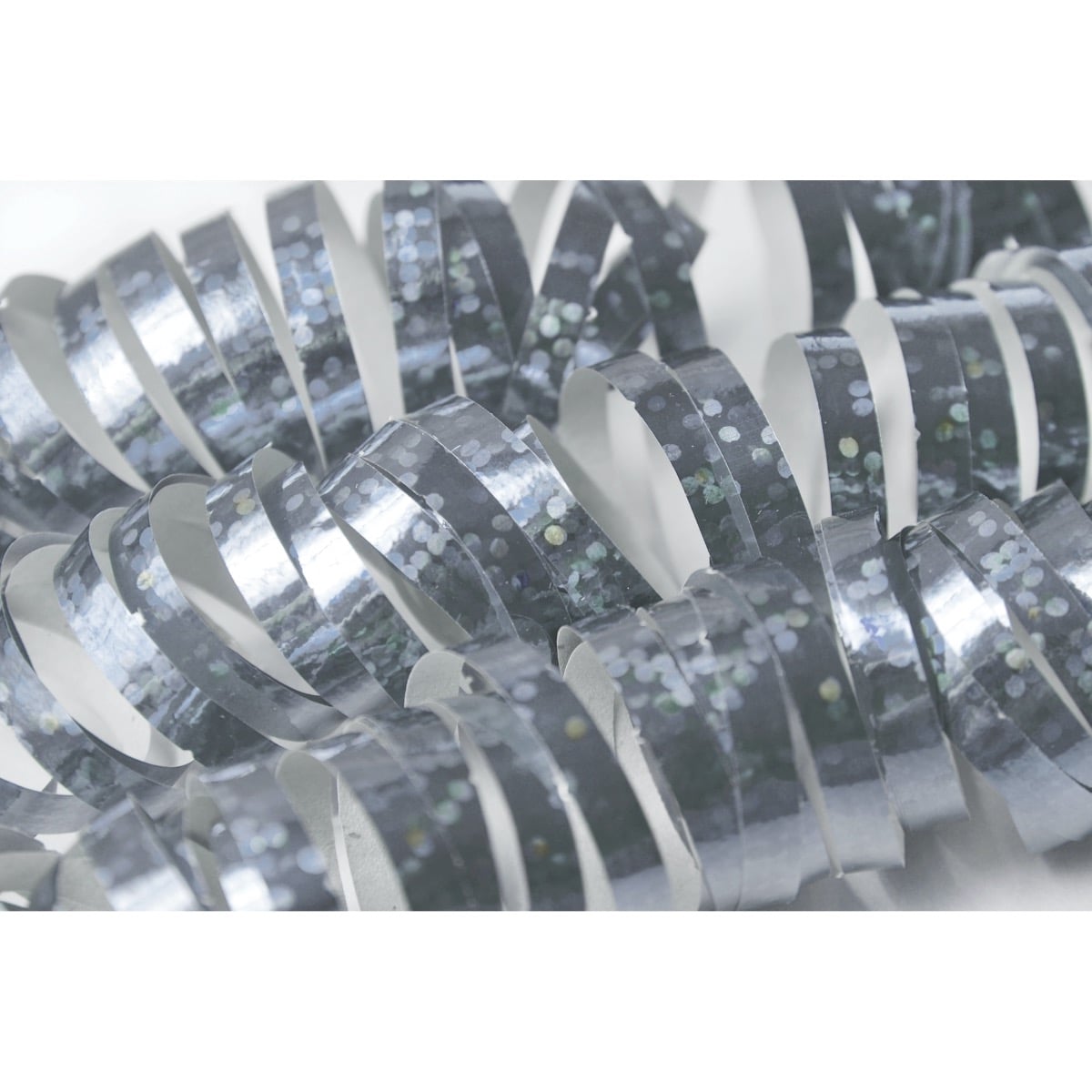 Serpentins Argentés holographiques (18pcs)