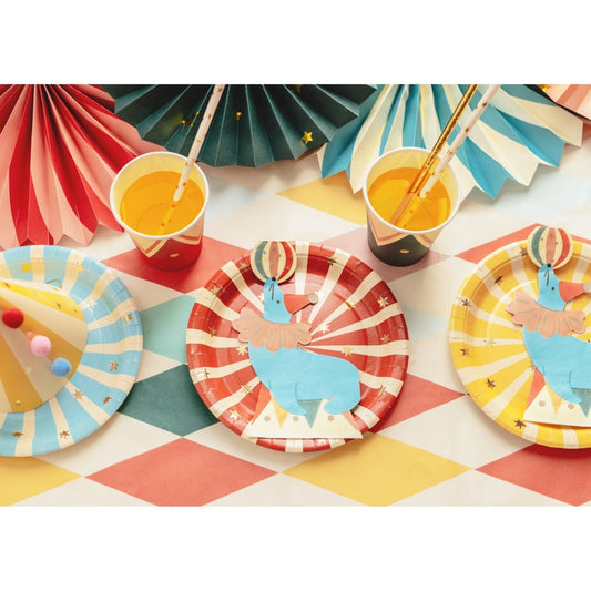 Serviettes en papier - Phoque au cirque